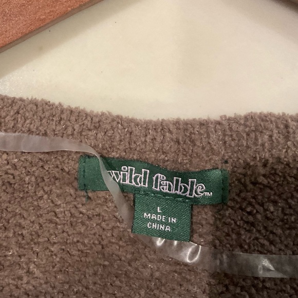 Wild Fable cropped cardigan Sz L - Picture 5 of 6
